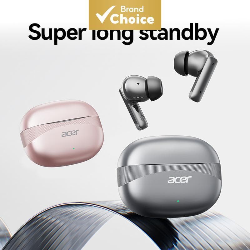 Fones de ouvido sem fio Acer OHR750, fones de ouvido Bluetooth tipo C com microfone, fones de ouvido mini 4G, peso 27g,