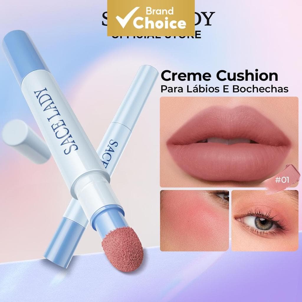 SACE LADY Batom Líquido com Efeito Matte Aveludado - Textura Sedosa, Não Gruda