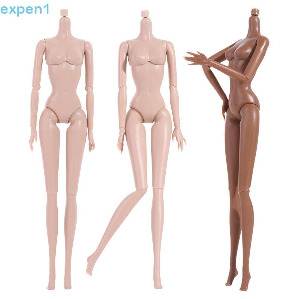 EXPEN Super Modelo Boneca , 11 Articulações 30cm Móvel Articulado Nu BJD Bonecas , 1/6 Sólida Figura Corpo