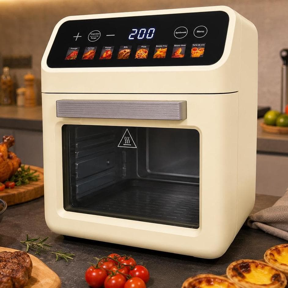 Air Fryer Forno, 10L Digital Touch Screen, Multifuncional