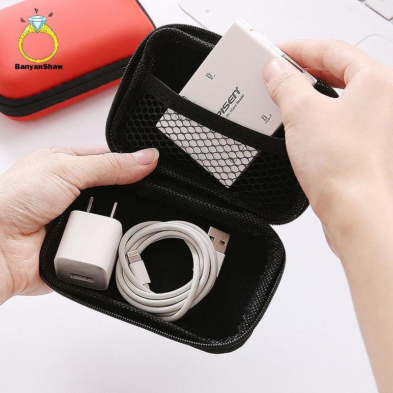 [BANY] Estojo De Transporte Para Disco Rígido USB Externo Bolsa SSD HDD Bom