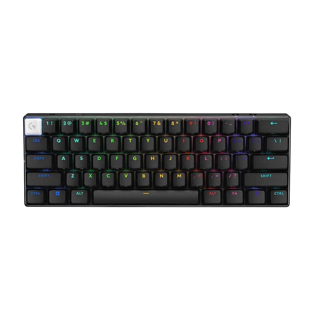 Teclado Mecanico Logitech Gamer G Pro X 60 S/ Fio Preto - 920-011902