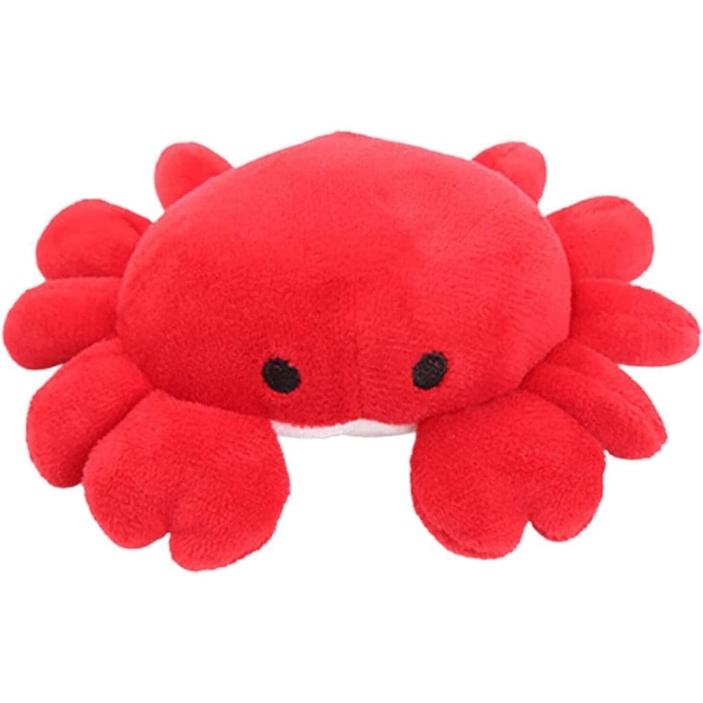 BWESOO Brinquedo para Animais de Estimação em Forma de Caranguejo Vermelho, Brinquedos para Cães/Cachorros, Brinquedos D