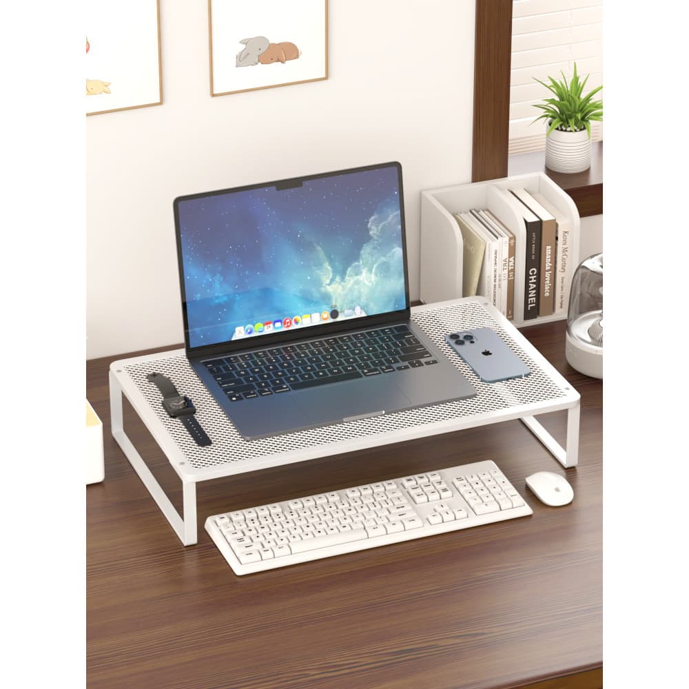 Suporte de computador notebook Monitor prateleira jogo notebook Rack elevado colocação refrigeração mesa Desktop suporte