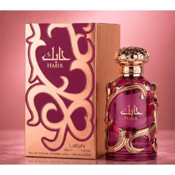 Lattafa Habik Pink Feminino Eau de Parfum 100ml | Perfume Original Importado