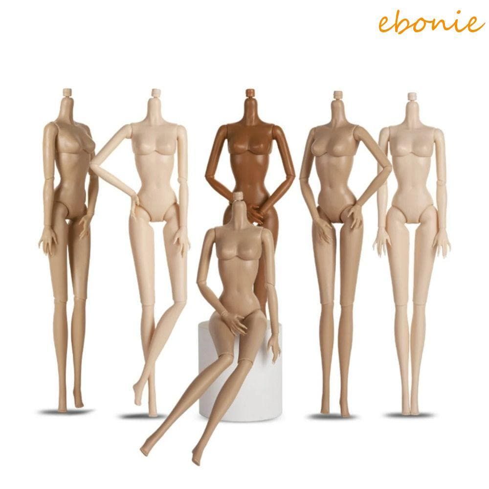 Boneca Super Modelo EBONIE , 11 Articulações , 30 Cm , Sólida Articulada , Bonecas BJD Nuas , Corpo Branco De Pele Europ