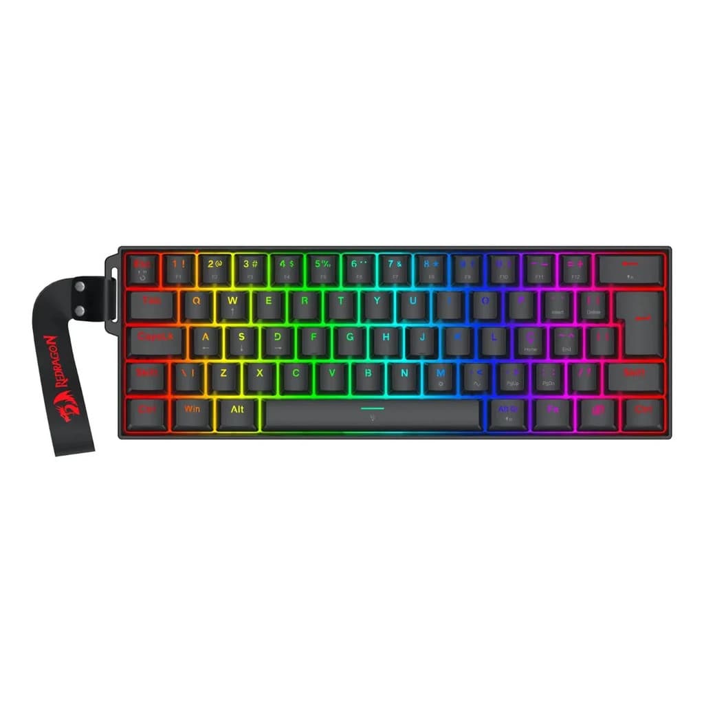 TECLADO MECANICO FIZZ RGB SWITCH MAGNETIC K617RGB-M PRETO