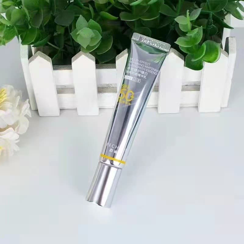 Pechoin protetor solar prismático Multi-efeito reparação clareamento isolamento protetor solar creme 15ml protetor solar