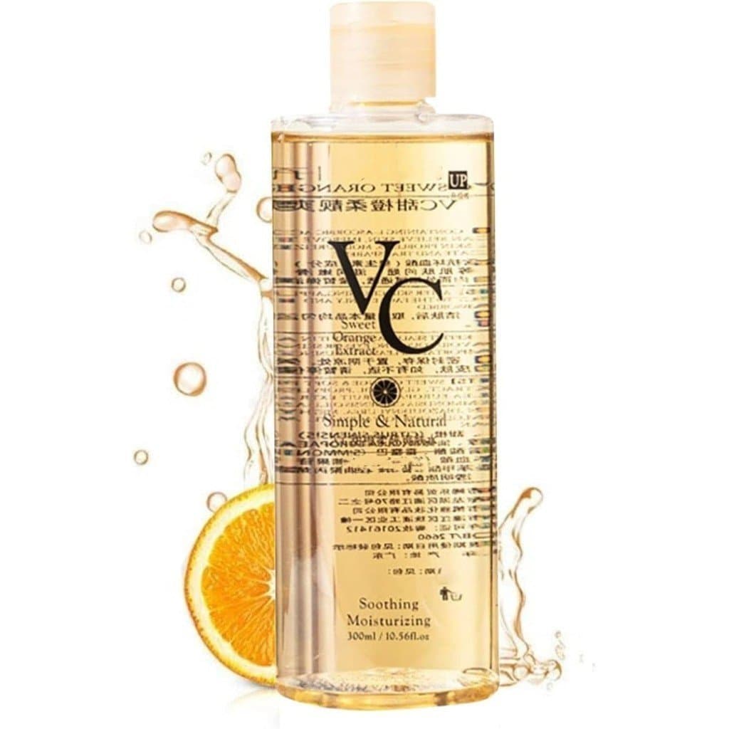 Suplemento de vitamina C, loção hidratante refrescante e rejuvenescedora, adequada para compressas úmidas, suplemento de