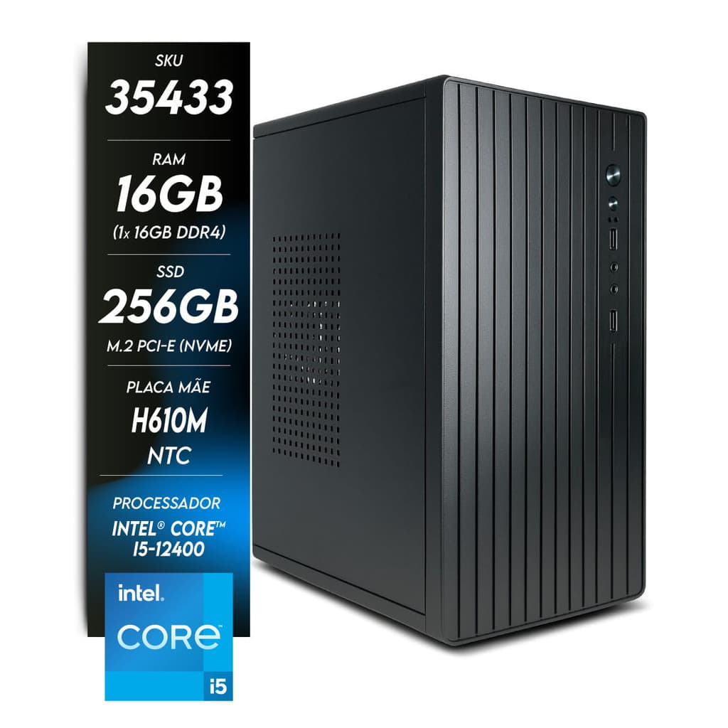Computador Desktop Start Intel 1015 TC 16GBRAM SSD256GB-NTC