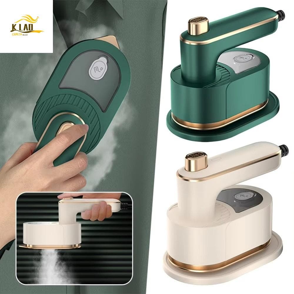 Ferro A Vapor Portátil KLAOSD , Mini Engomar Com Função Seca E Úmida De Aquecimento Rápido | De Viagem Suspenso Rotativo