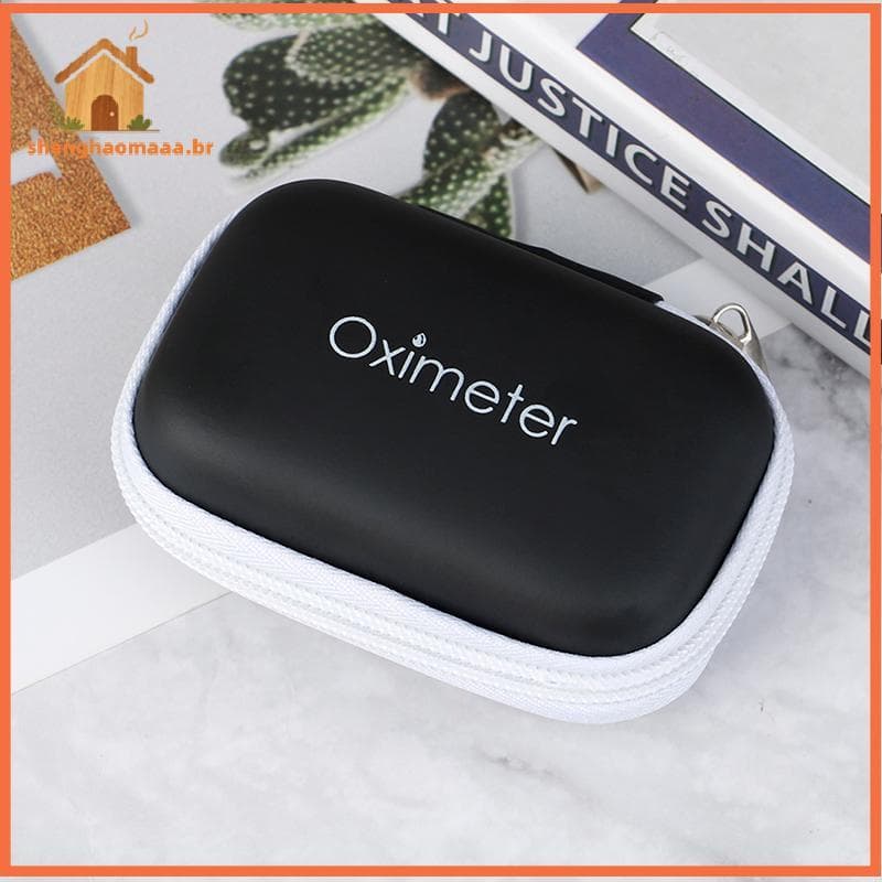 [SH] Monitor De Oxímetro De Pulso Bolsa De Dedo Medidor De Oxigênio Digital Com Zíper BR