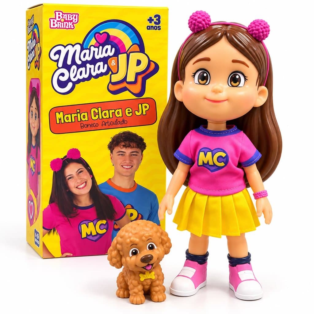 Boneca Maria Clara Articulada (Maria Clara e J P )