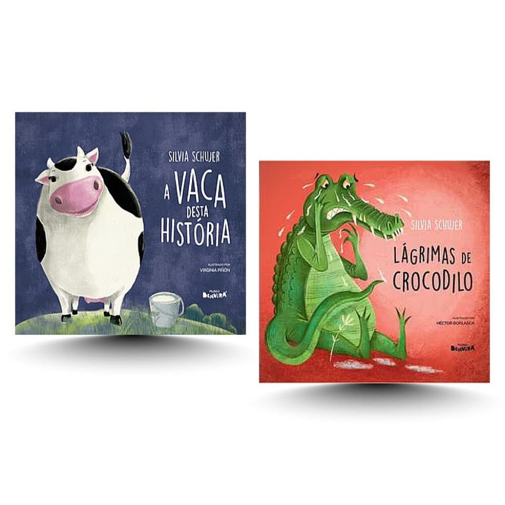 Kit 2 Vol - Histórias para Rir e Sentir: A Vaca Desta História + Lágrimas de Crocodilo
