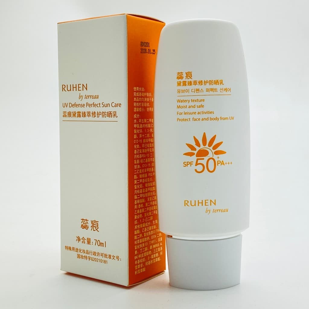 Coreia coreia Rui marcas Delu premium reparação protetor solar loção cosméticos reparação premium protetor solar loção p