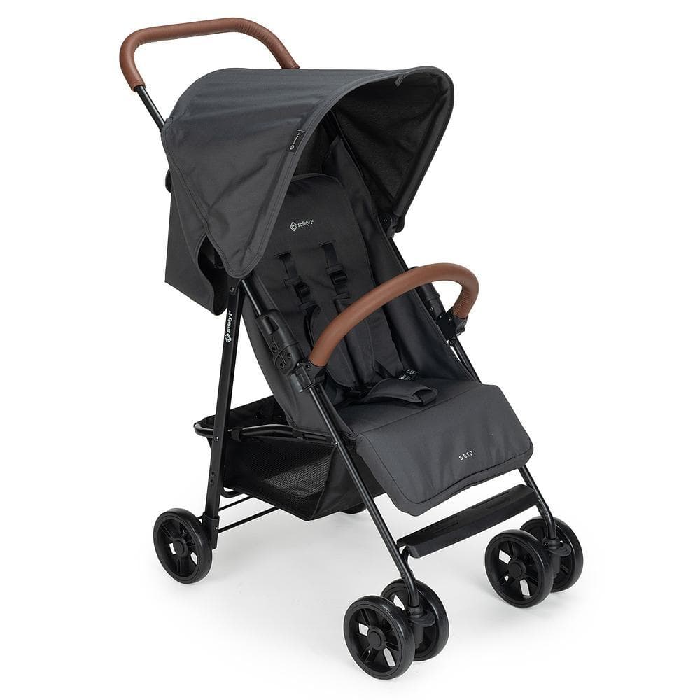 Carrinho de Bebê Seed Safety 1St Passeio 0-15kg Black