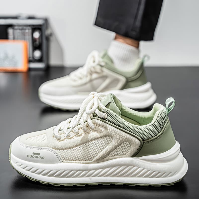 Masculino elegante respirável confortável antiderrapante sapatos casuais calçados esportivos