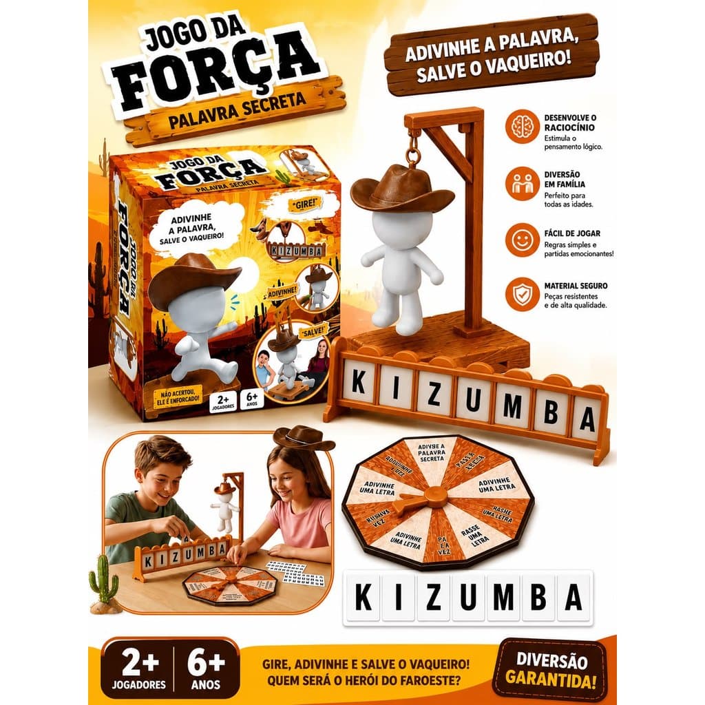 Jogo Da Forca Interativo Divertido Para Família Educativo Jogo De Palavras Caça Palavras Kizumba