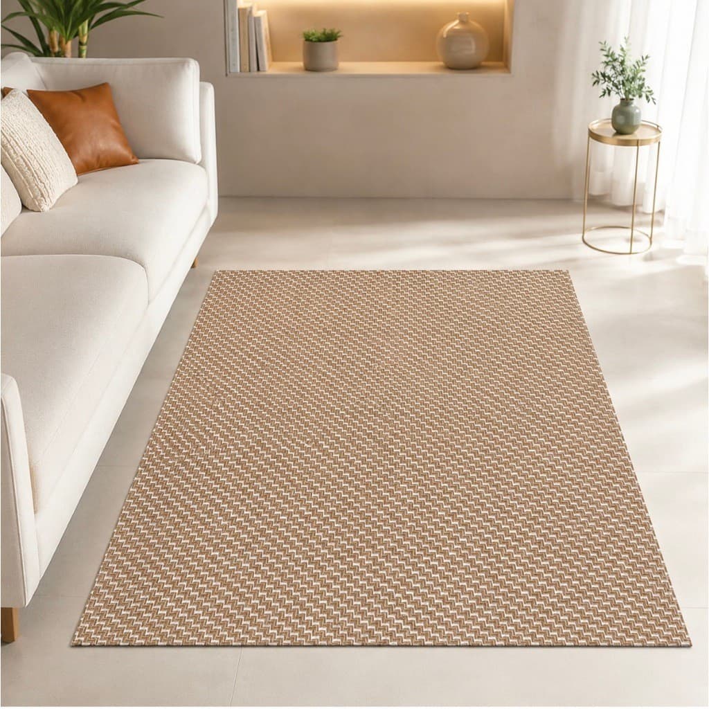 Tapete para Sala Antiderrapante Jacquard