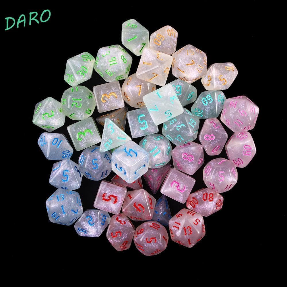 DARO Dice KTV Durável Jogando Jogos De Tabuleiro Jogo De Mesa Festa Em Família Brinquedos De Resina