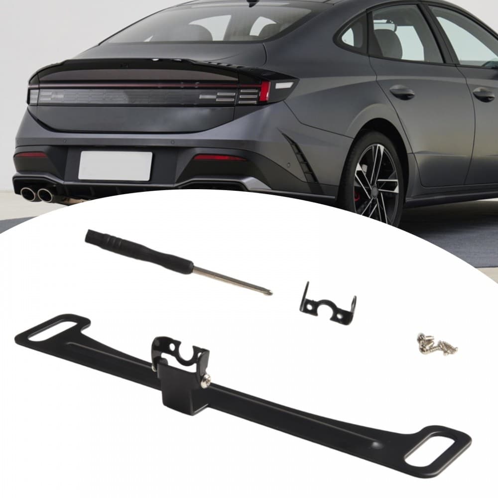 Estrutura Funcional Da Placa Que Suporta Câmeras De Visão Traseira Para Carros Americanos