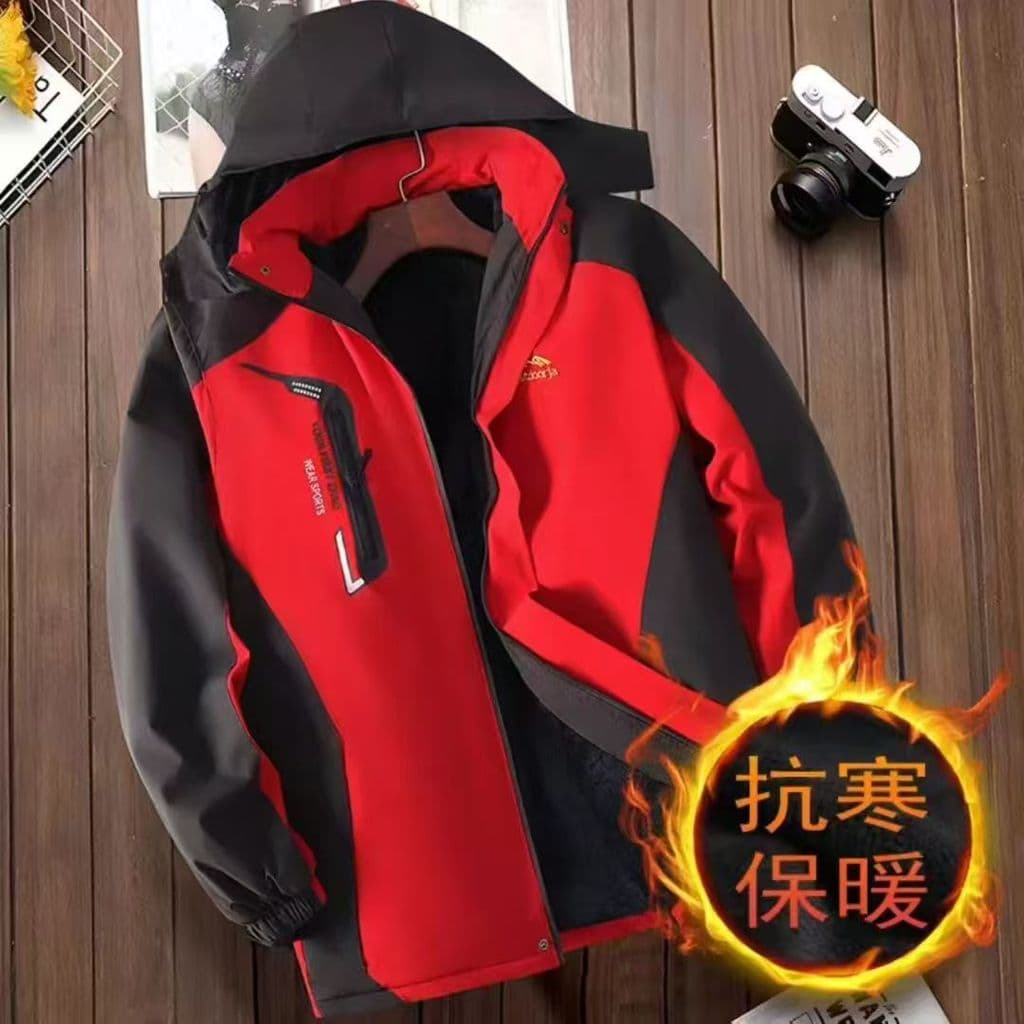 Inverno novo estilo jaqueta forro de lã jaqueta espessada jaqueta acolchoada de algodão roupa de trabalho masculina Casu