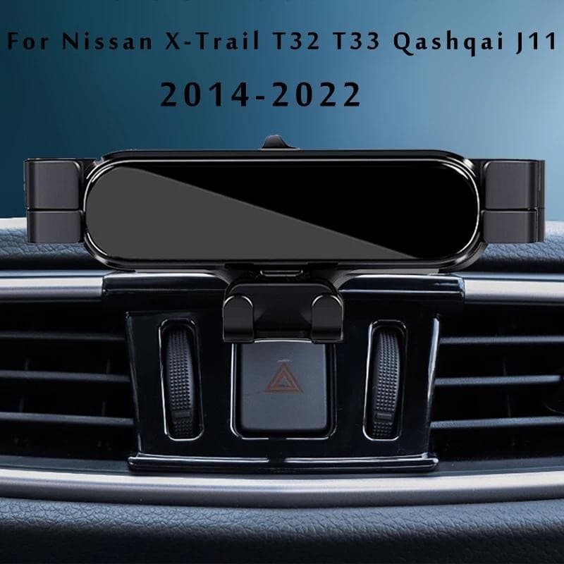Suporte De Telefone Móvel Para Carro Nissan X-Trail T32 T33 Qashqai J11 2022 Gravidade GPS Ventilação De Ar Navegação De