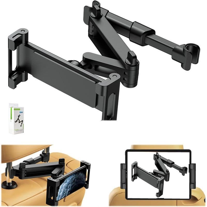 Suporte Para Tablet De Carro 2026 Banco Traseiro , [Braço De Extensão 3 Em 1]-Preto