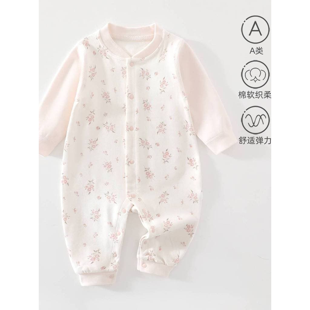 Roupas de bebê roupas de bebê classe A roupas de outono bebê menina princesa macacão pequena idade mensal Super fofo cem