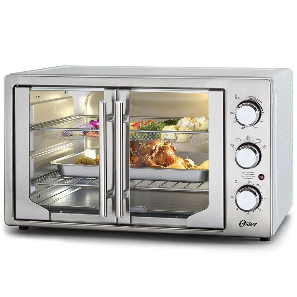 Forno e Fritadeira sem Óleo Air Fryer Oster TSSTTVFDMAF-017 42L 1700W Preto 220V