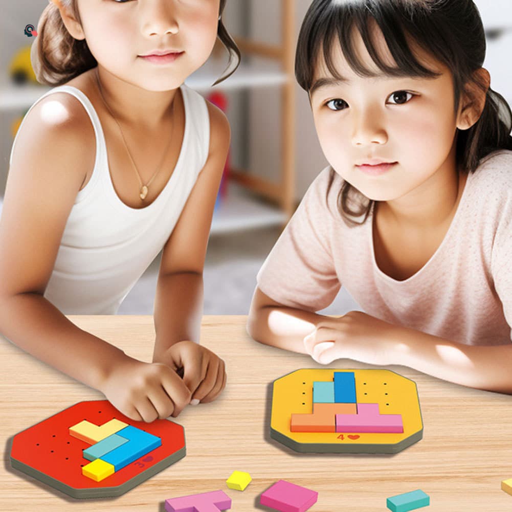 Montessori Quebra-Cabeça Presente Brinquedos Para Crianças Engraçado Brinquedo Educativo Precoce Homens Mulheres