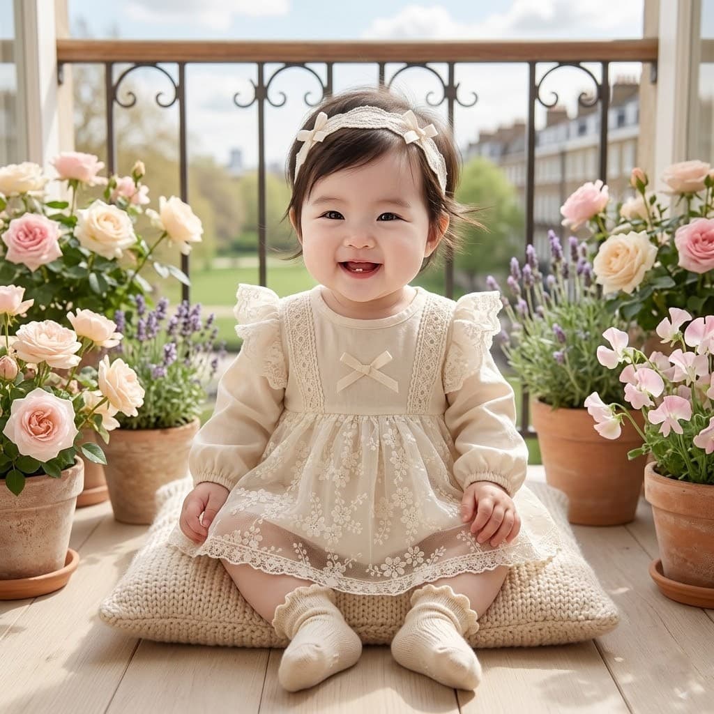 Bebê bebê estilo princesa roupas recém-nascidos rendas primavera outono macacão de manga comprida bebê menina macacão