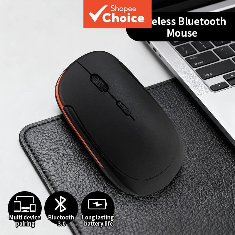 Mouse de computador 2.4G monomodal sem fio, modelo a pilha, mouse jiggler USB com longa duração de bateria, design