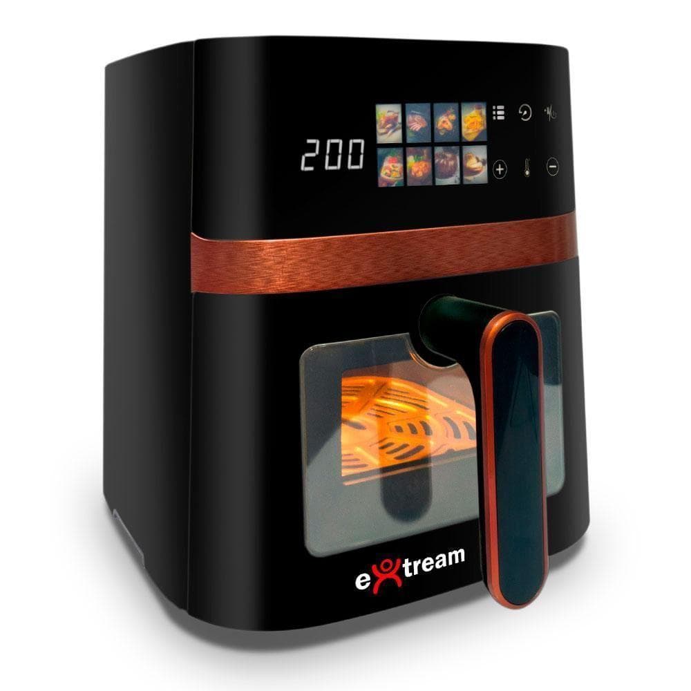 Fritadeira Elétrica sem Óleo Digital Extream 5,5L 1400W Cobre 220V