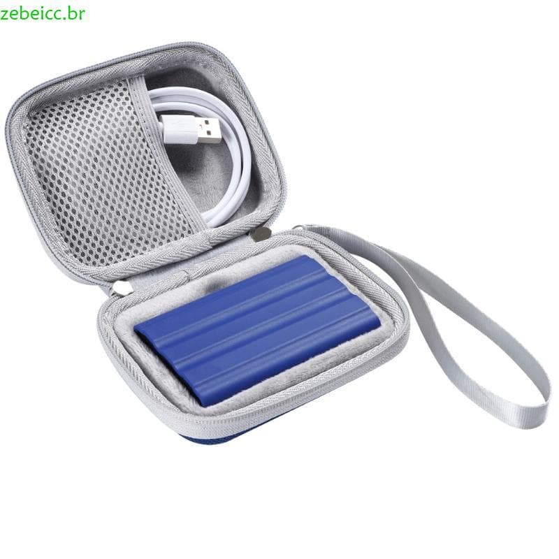 zebeicc Conchas Disco Rígido Transporte Portáteis Para Bolsa SSD Externa T7 Shield