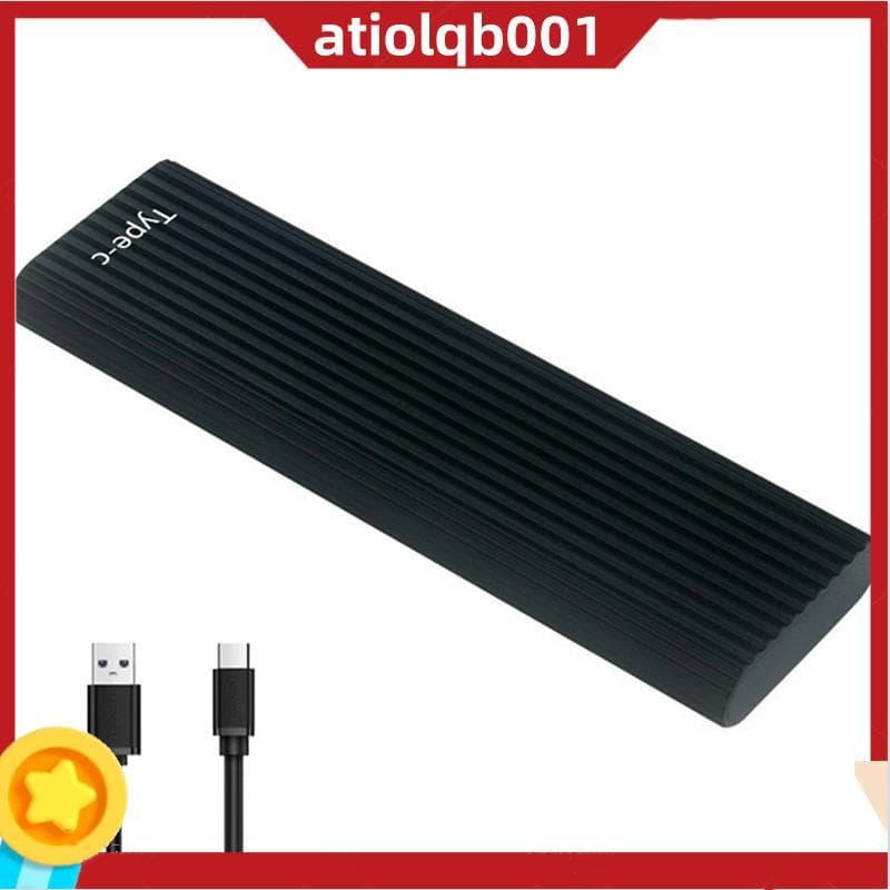 M . 2 SATA NVME SSD Gabinete Móvel Para USB3.2 Tipo-C 10Gbps Caso De Disco Rígido Externo 2230 2242 2260 2280