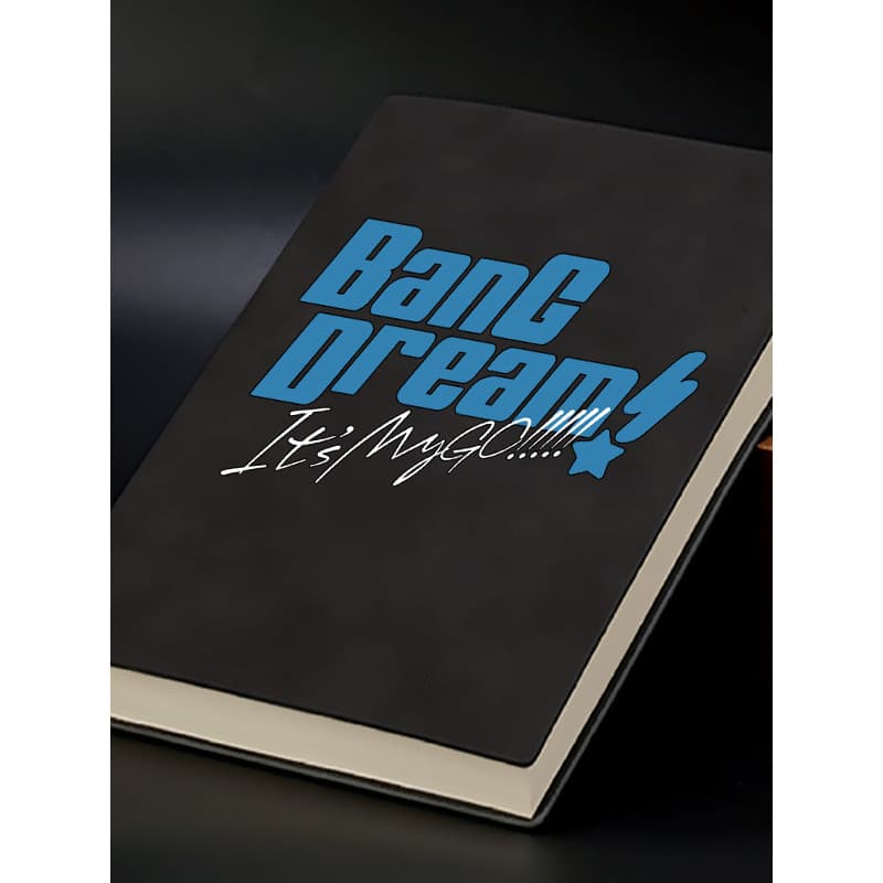 BanG Dream It's MyGo Notebook Bangbang Girl Band Notebook Caderno de mercadorias bidimensional