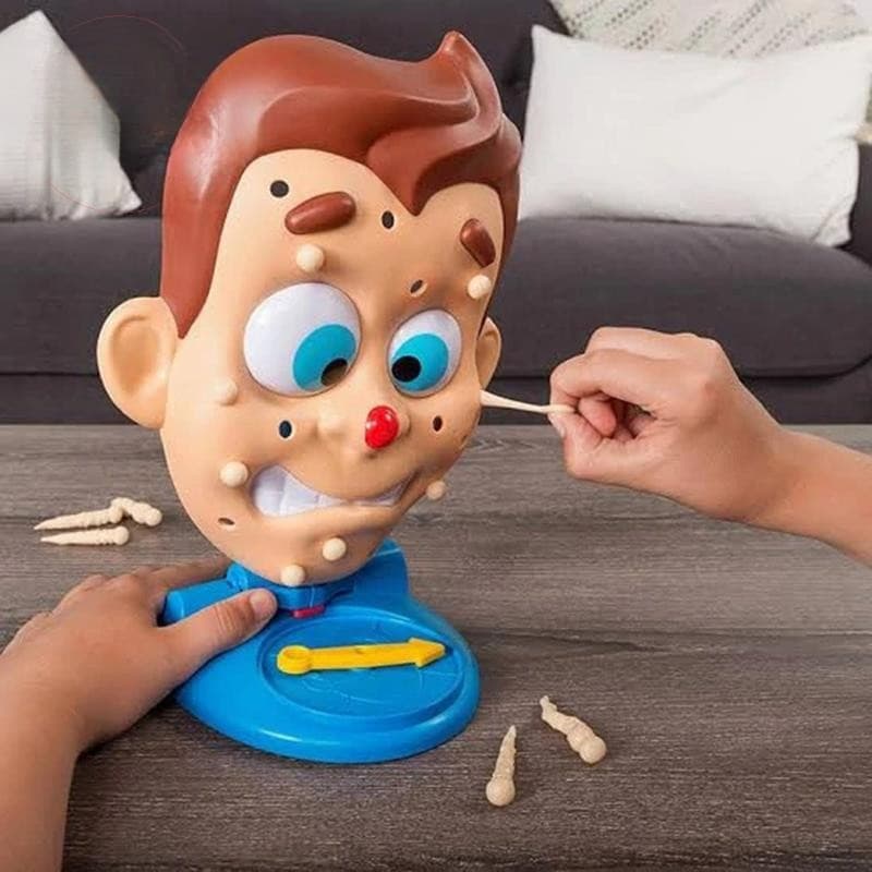 Forma De Rosto Espremer Acne Brinquedo Estourando Espinha Pai-Filho Jogo De Tabuleiro Engraçado Jogos De Família