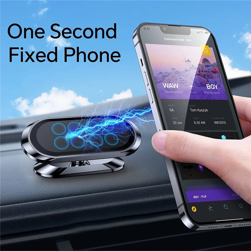 Suporte Do Telefone Carro Móvel Celular Ventilação De Ar Ímã Montagem GPS No