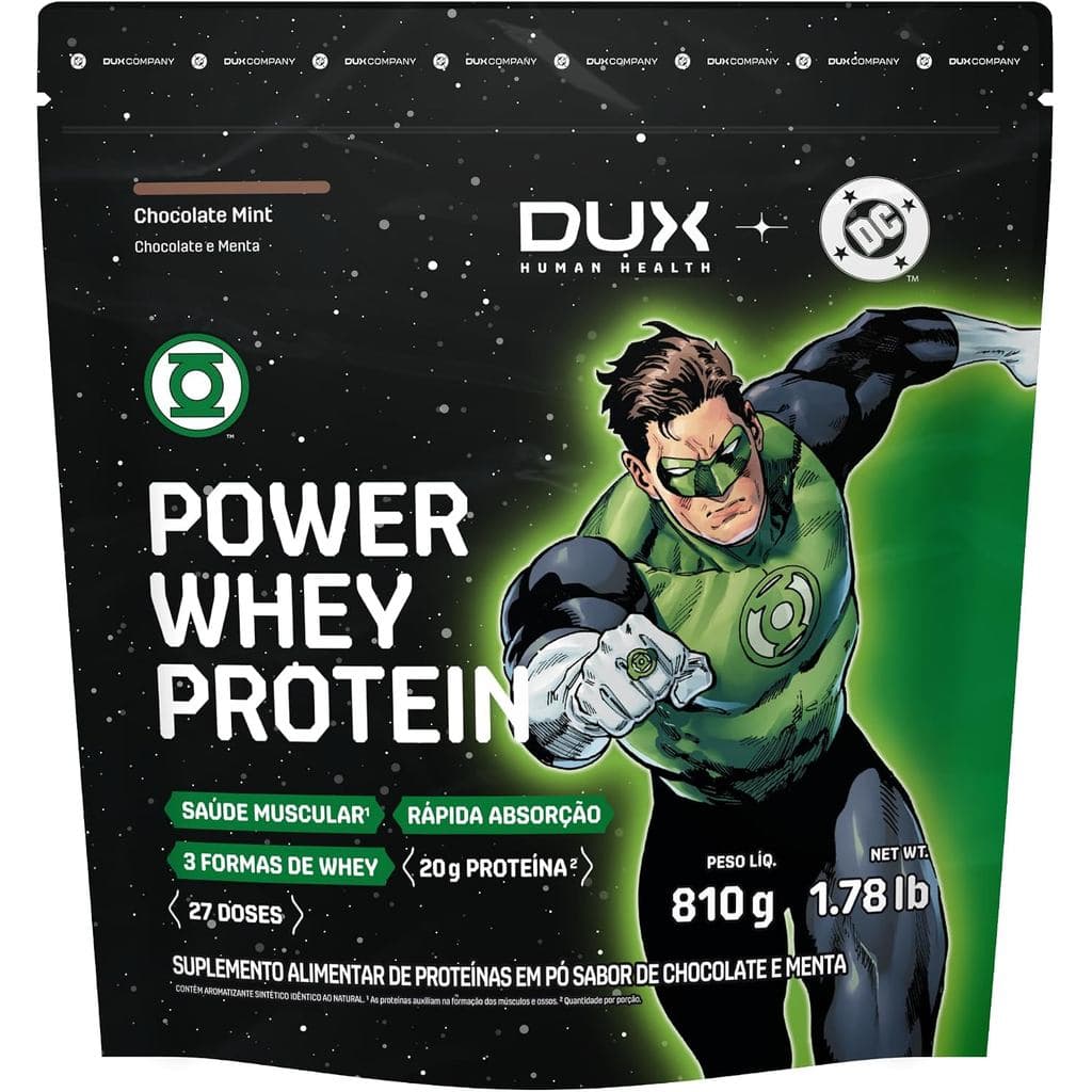 Dux - Power Whey Protein Chocolate Mint 810g