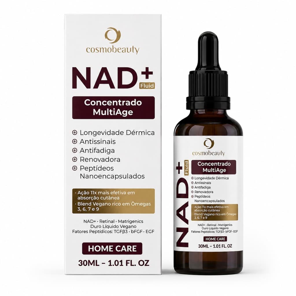 Sérum Rejuvescededor Anti-Idade Nad+ Fluid Cosmobeauty 