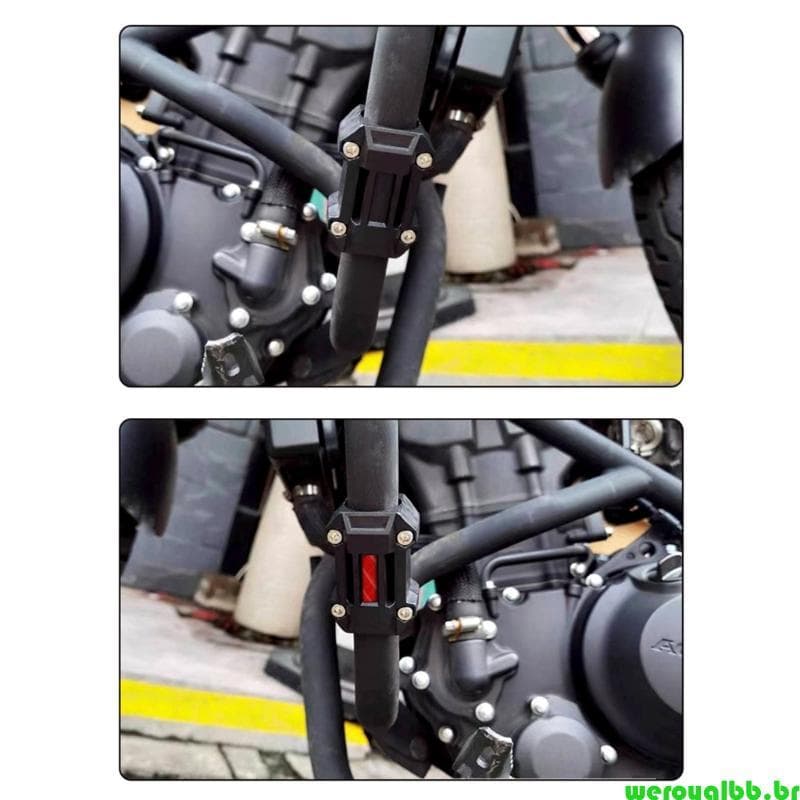 weroyalbb Autoadesivo Para Moto, Absorvente Choque, Acessório Protege Suas Motocicletas