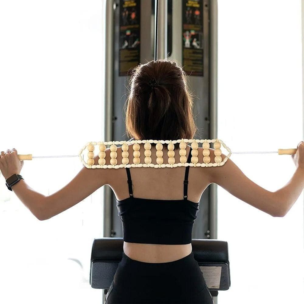 Corda De Rolo De Massagem , Massageador Muscular De Relaxamento Drenagem Linfática Portátil Sem Rebarbas
