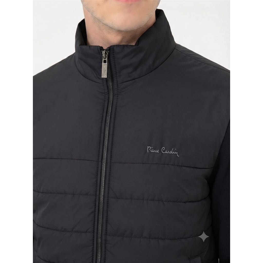 Jaqueta Masculina manga moletom casual liso - Pierre Cardin