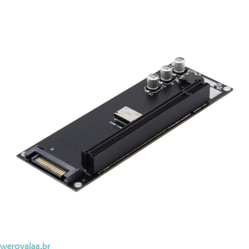 Weroyala SFF-8612 Para PCI-E 4 0 M 2-8611 Adaptador Host WIN Max2 Placa Gráfica Externa SSD
