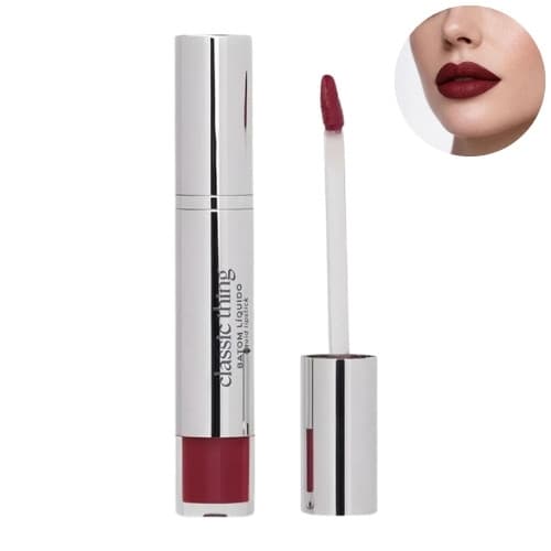 Ruby Rose Blow Batom Líquido BL40 Library Goals - Acabamento Matte, Alta Pigmentação e Textura fina