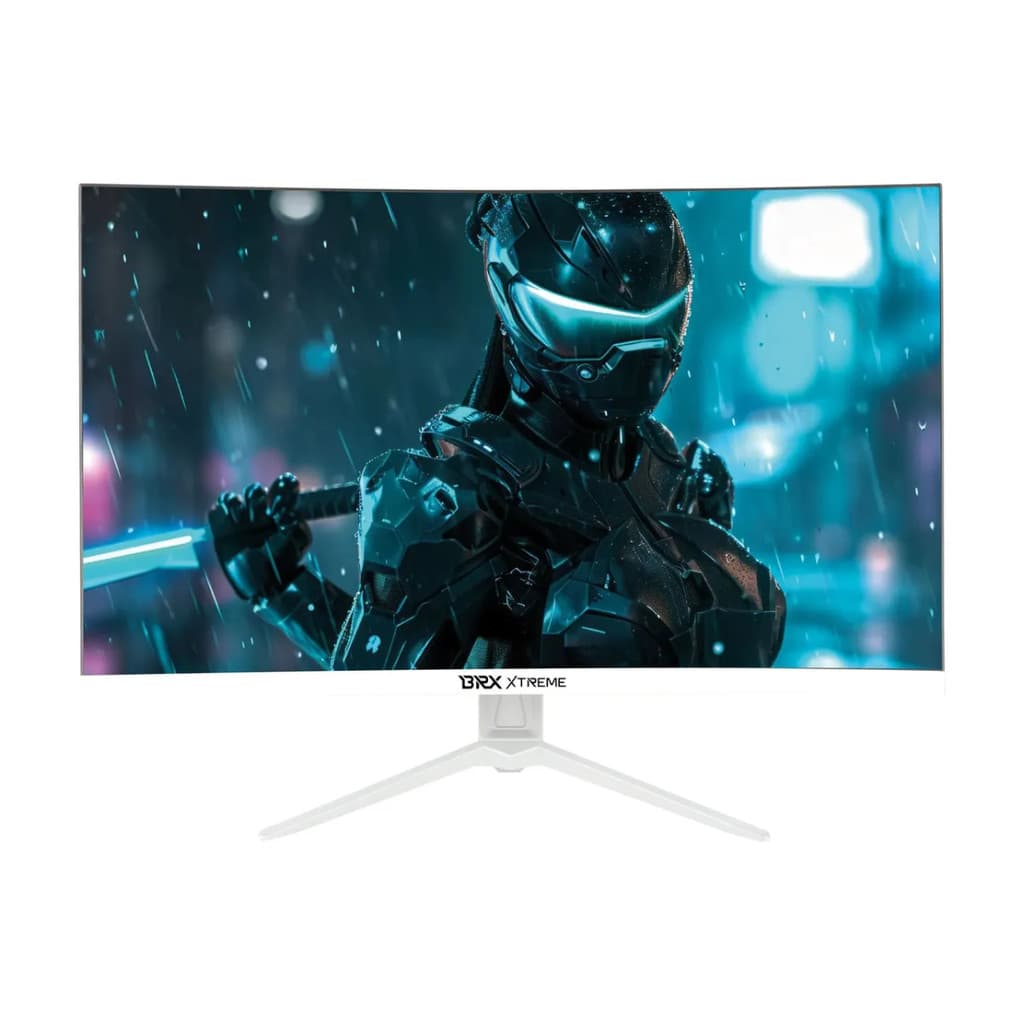 MONITOR GAMER BRX 27 CURVO 240HZ FRAMELESS DP HDMI LED BRANCO