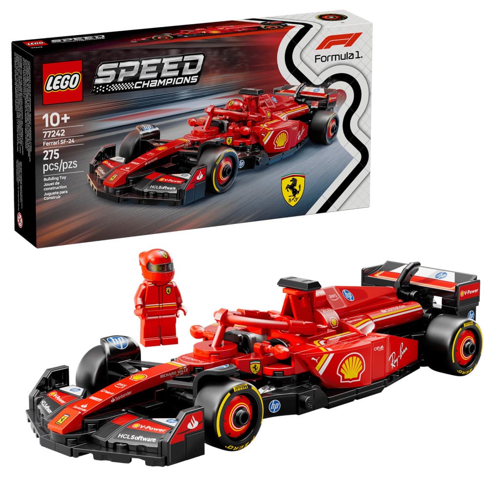 Blocos de Montar - Carro de Corrida Ferrari SF-24 LEGO DO BRASIL
