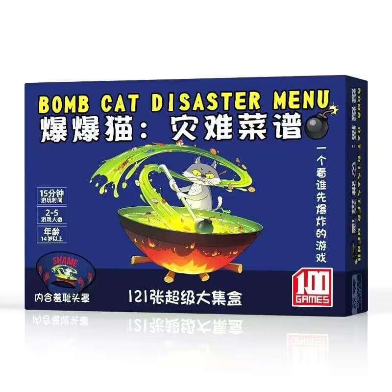 Receitas de desastre explosão gato jogo de tabuleiro explosão desastre gatinho expansão adulto família festa jogo versão