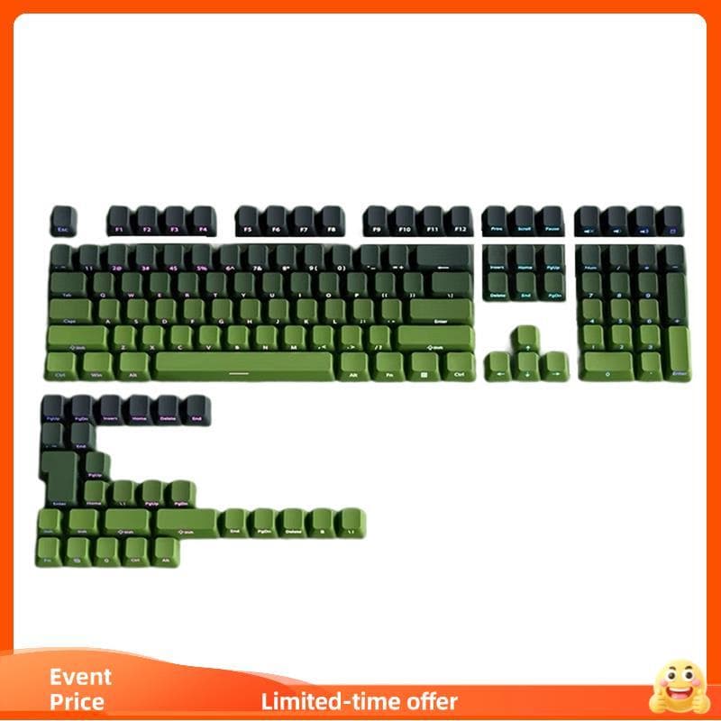 Conjunto De Teclas PBT Gradiente Para Teclados Mecânicos Perfil Cereja Impressão Lateral De Tiro Duplo Teclado Mecânico 